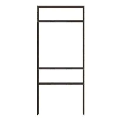 Picture of 30"h x 24"w Metal Frame  - 2 riders (Black)