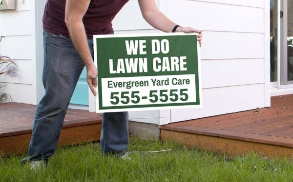 Picture of Yard Signs