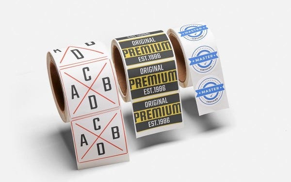 Picture of Roll Labels