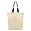 Picture of Tonga - 5 oz Natural Cotton Tote w/ Color Straps