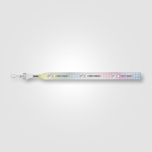 Picture of Sublimated Lanyard with Swivel J Hook Attachment