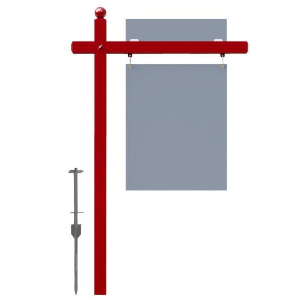 Picture of Colonial Post - Ball Cap - Red