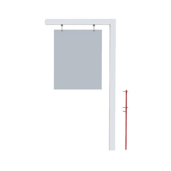 Picture of Uptown Aluminum Post - White