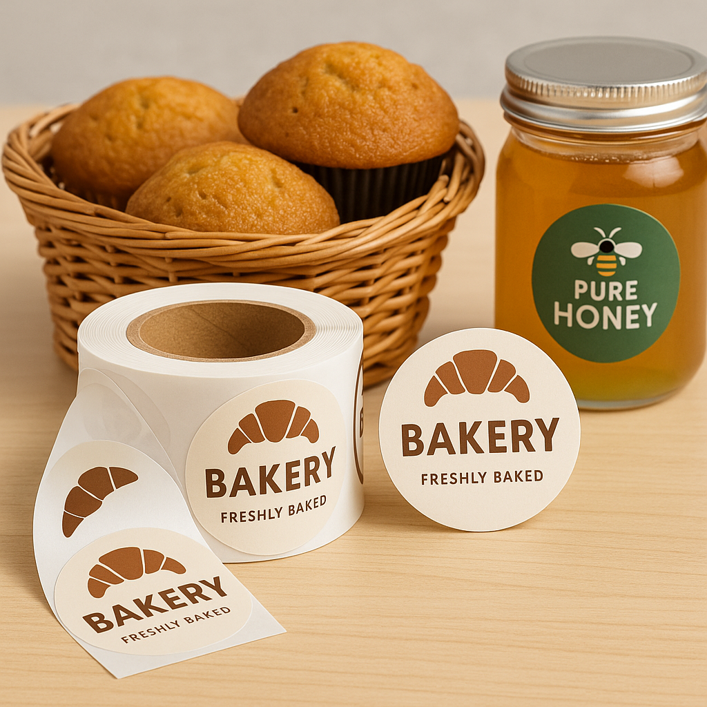 Circle Roll Label Example